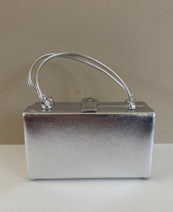 1960s Silver Handbag - image 8