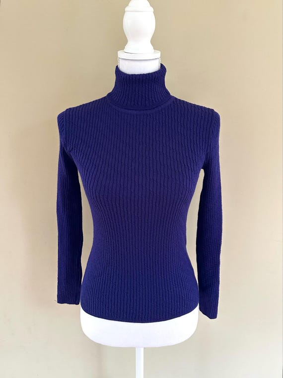 Vintage Yves Saint Laurent Rive Gauche Merino Woo… - image 6