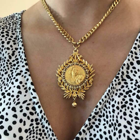 Signed Nettie Rosenstein Necklace