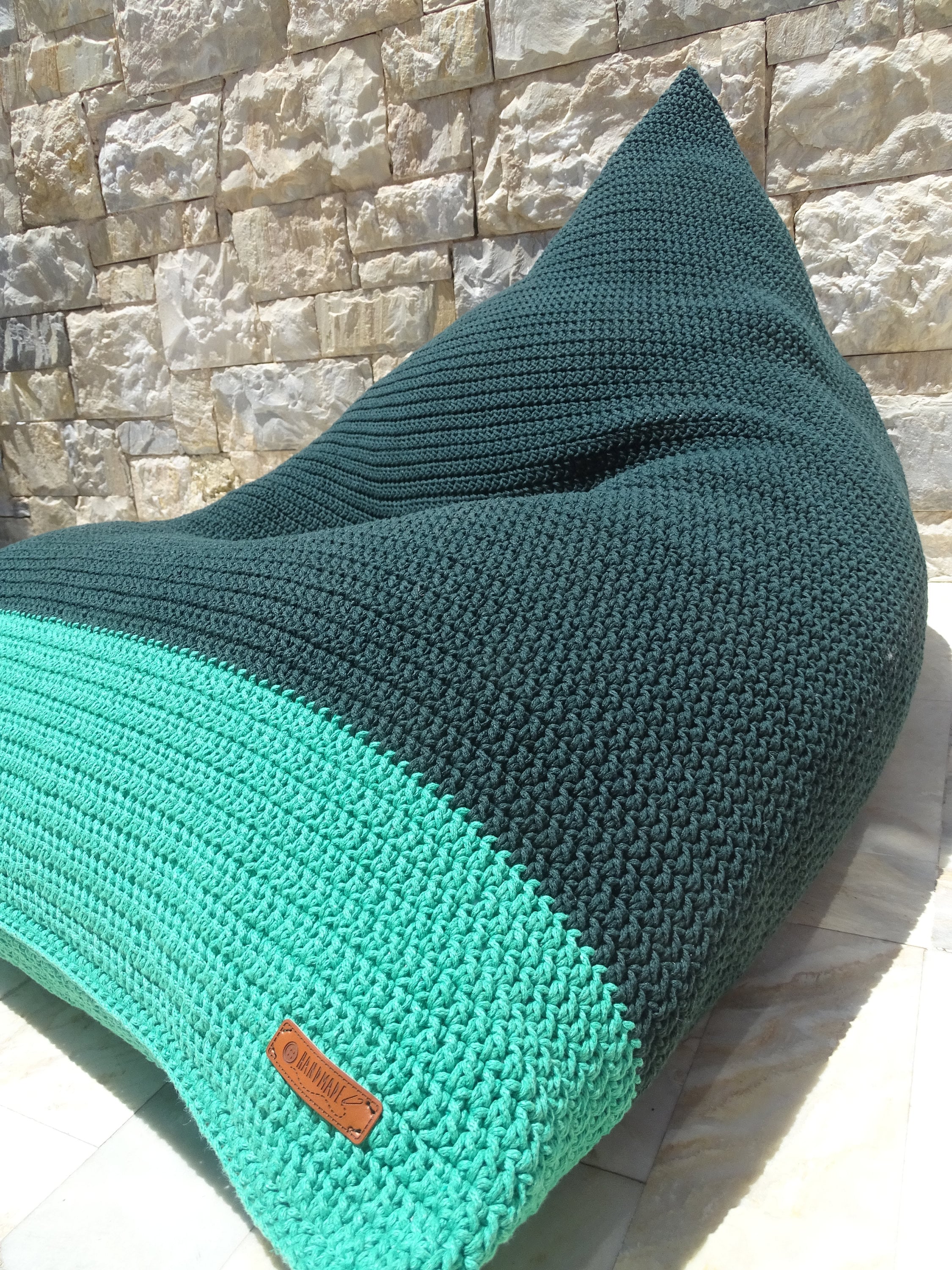 Kids Bean Bag Chair, Lounge Bean Chair for Nursery, Living Room, Daybed