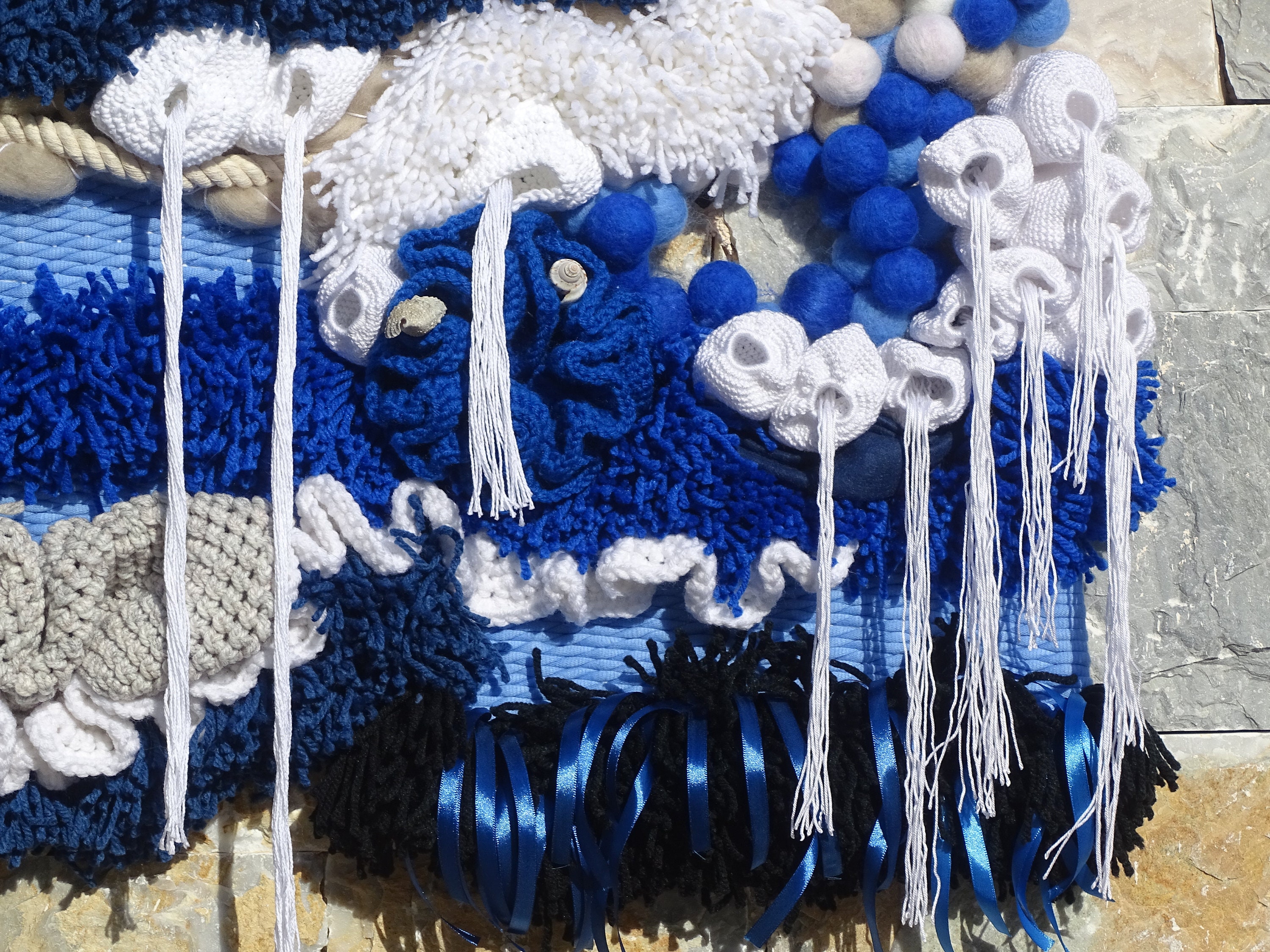 Large Wall Hanging Bohotapestry Weaving Tapestry Fiber Wall Etsy