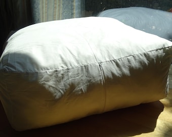 Inserts for pouf custom sizes, ottoman pouf insert, footstool insert, floor pillow filler, bean bag insert, upholstered pouf