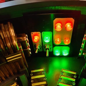 Panel de control de la placa del interruptor del ciclotrón interno del paquete de protones HASLAB HASBRO