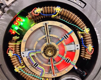 HASLAB SPENGLER Proton Pack: Cyclotron LED Wiring Kit - Plug and Play, No Solder