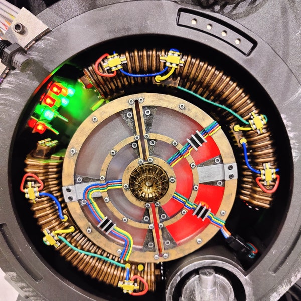 Haslab Proton Pack: Cyclotron LED Wiring Kit - Plug and Play, No Solder