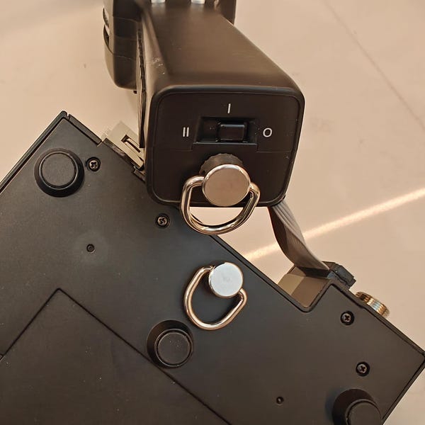 D Ring For Haslab Ghost Trap Pedal and PKE Meter Wall and Belt Mount