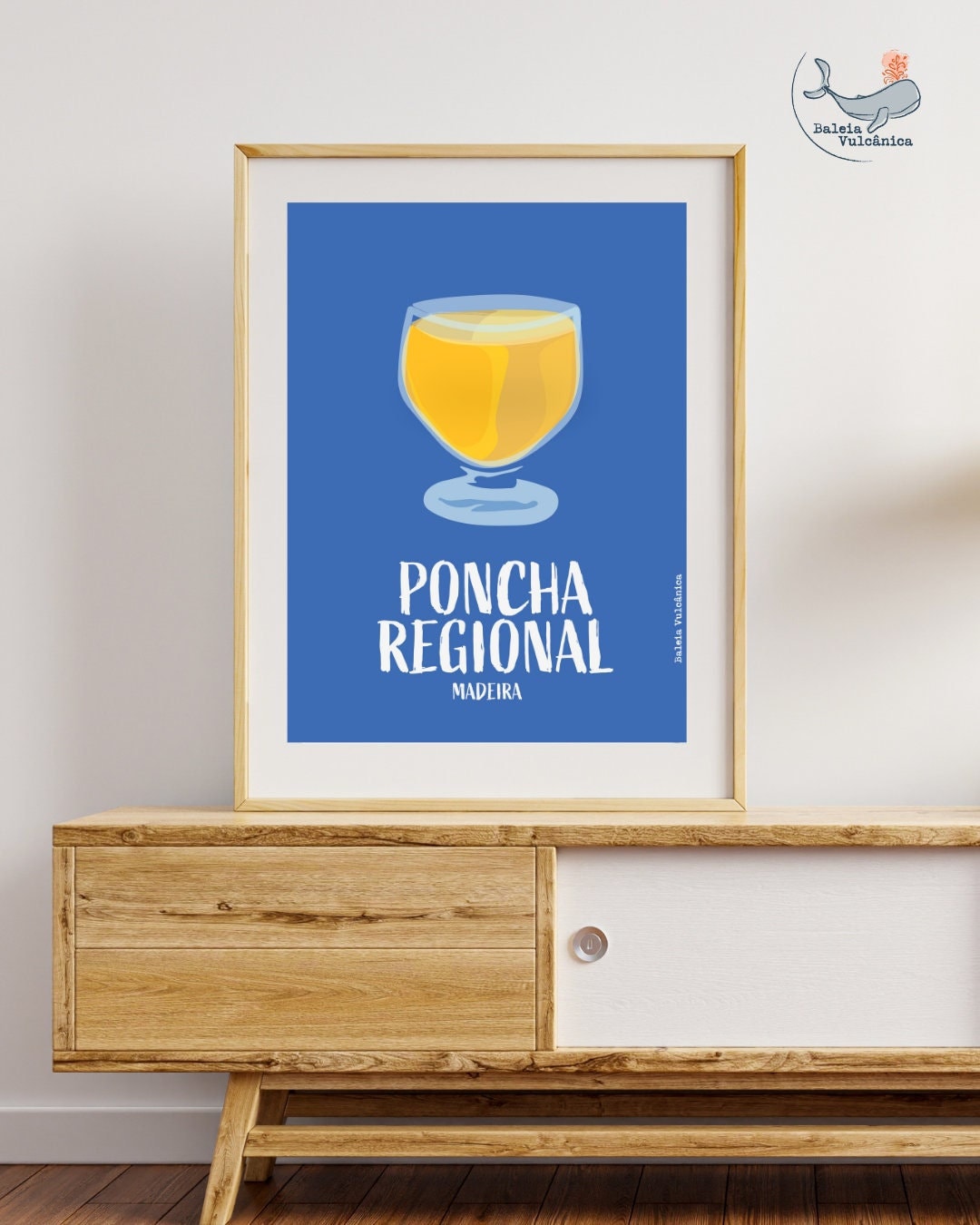 Poster A4 A3 Postal Poncha Regional Funchal Madeira Ilha Da Etsy