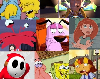 200+ Nostalgic Twitch Emotes - Variety Pack  | disney | nickelodeon | cartoon network | celebs | childhood shows