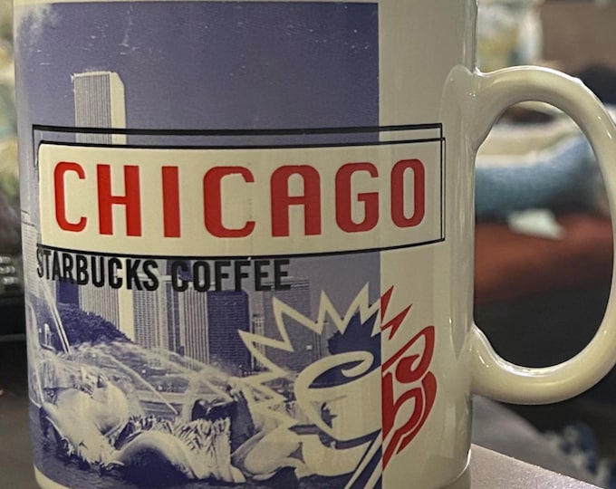 Starbucks Chicago 20 oz Ceramic Mug 1999