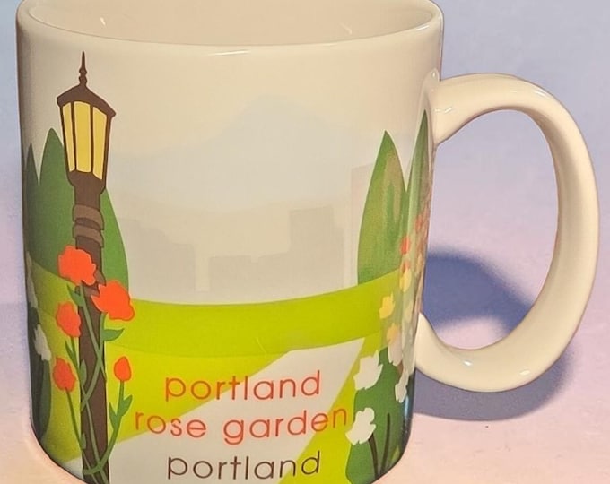 NWT Starbucks Portland Rose Garden 2007