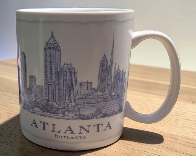 Starbucks Atlanta Architectural Series 18oz Ceramic Mug 2008