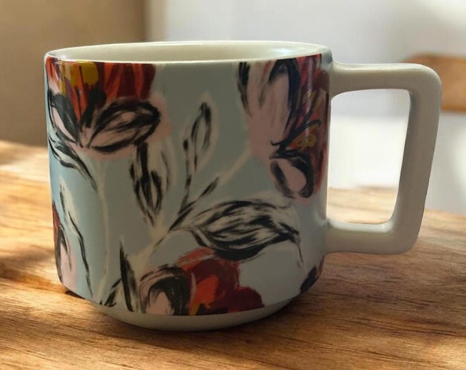 Starbucks Peony Flowers Ceramic 14oz Mug 2019