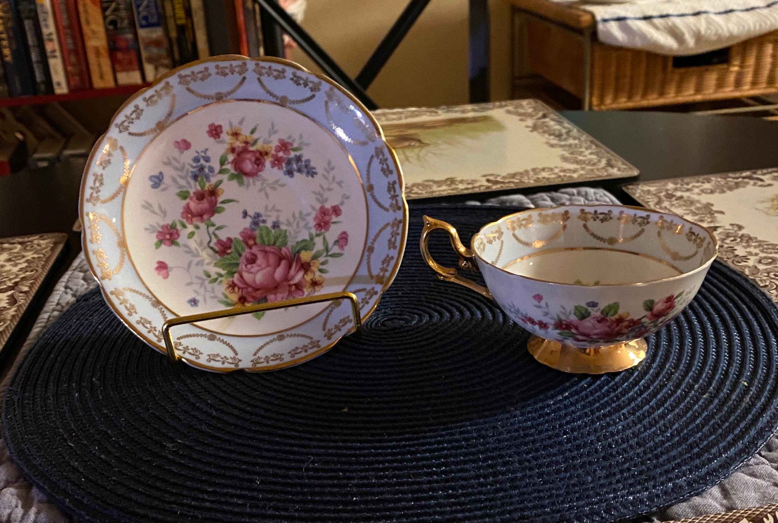 Regency Bone China Tea Cup & Saucer From England Windsor Etsy