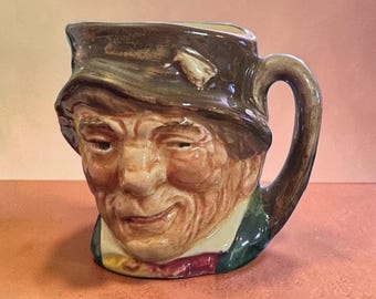Royal Doulton Toby Mini Pitcher “Paddy” D6042 • Vintage Character Jug • England 1939–1955 Handcrafted