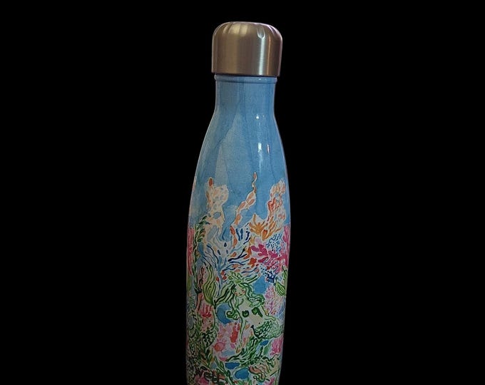 Starbucks + Lilly Pulitzer Multicolor Coral Reef 12oz Tumbler 2015