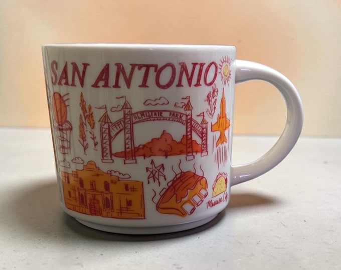 Starbucks San Antonio 14oz Discovery Series Mug 2010