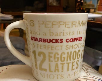Starbucks 2008 Holiday 14oz Mug