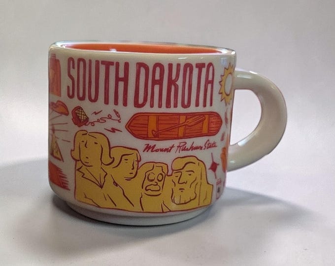 Starbucks South Dakota 2 Ounce Been There Series Espresso Cup 2018