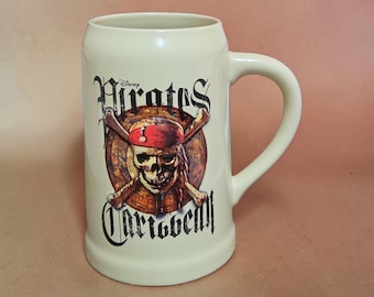 Disney Store's At The World's End 3-D Pirates of The Caribbean Tankard