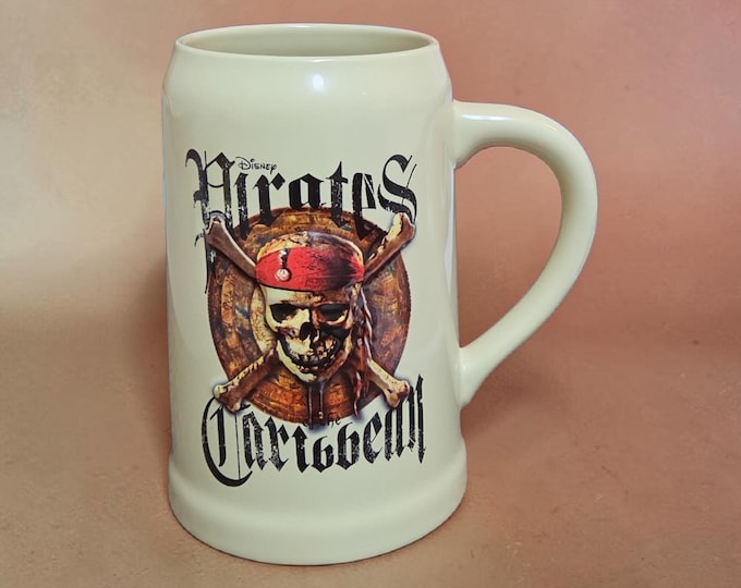 Disney Store's At The World's End 3-D Pirates of The Caribbean Tankard