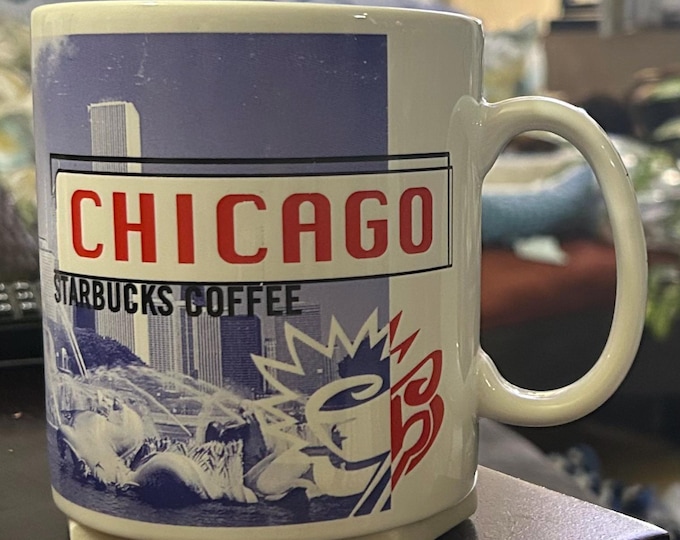 Starbucks Chicago 20 oz Ceramic Mug 1999