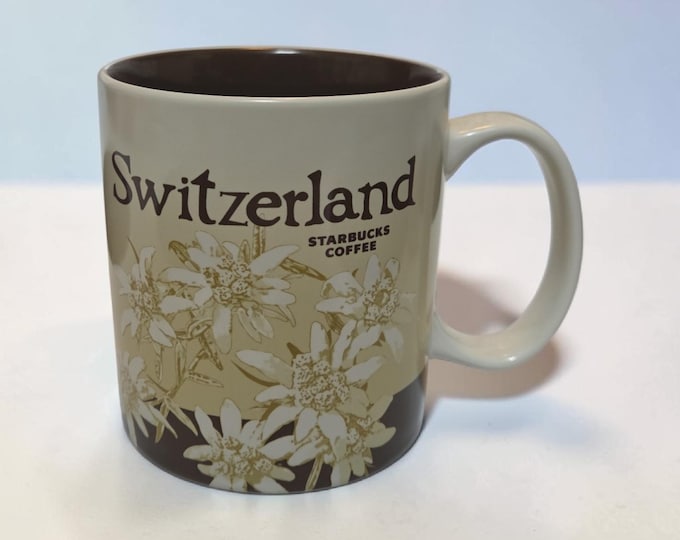 Starbucks Switzerland 2013 Global Ceramic Coffee Mug
