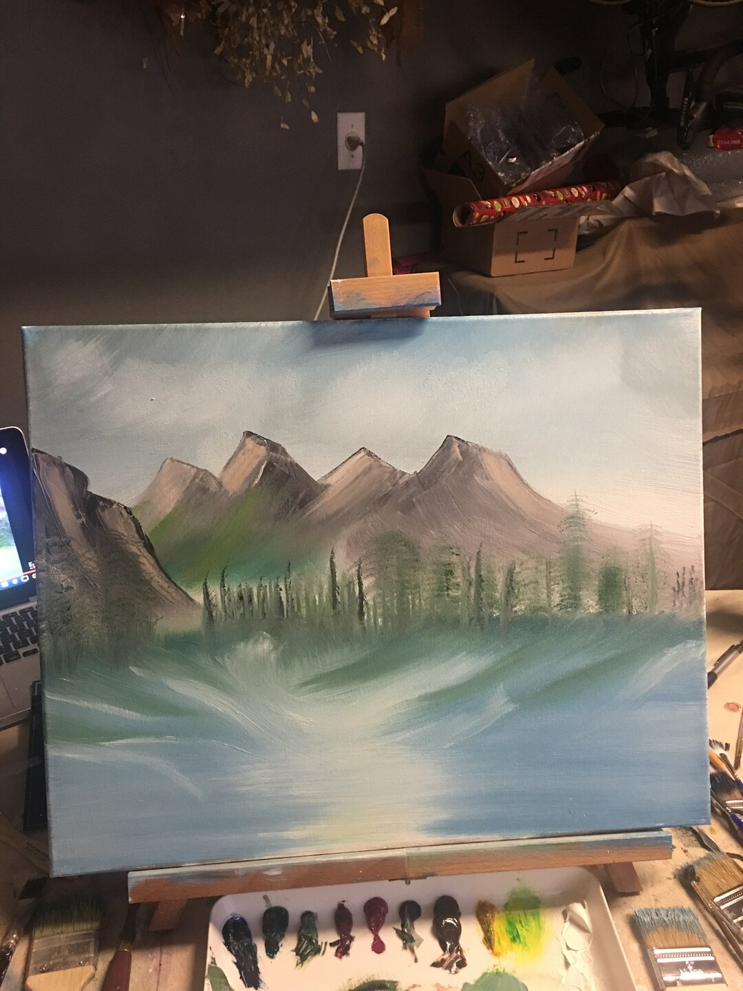Mountain Ridge Lake- Bob Ross Season 23 Episode 3 - Etsy