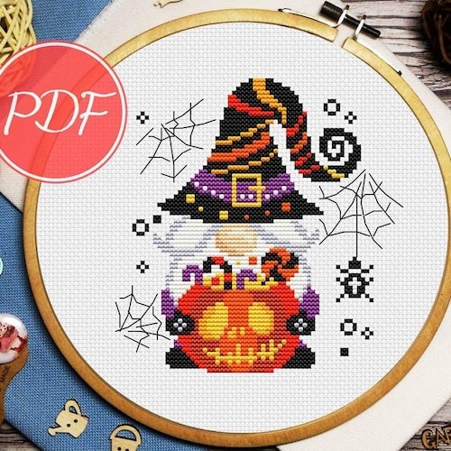 Gnomes 1 ~ Christmas Fairy Tales ~ DIY Counted Cross Stitch Pattern Gnomes 1 ~ Christmas Fairy Tales ~ DIY Counted Cross Stitch Pattern