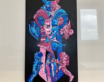 Original - road sign - street art - astronaut - lynx - portrait - fish - monkey - butterfly
