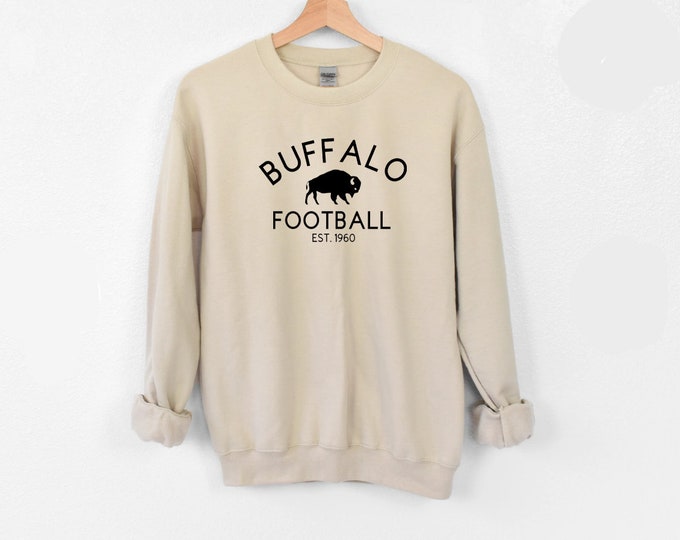 Buffalo Football Established 1960 // Sand