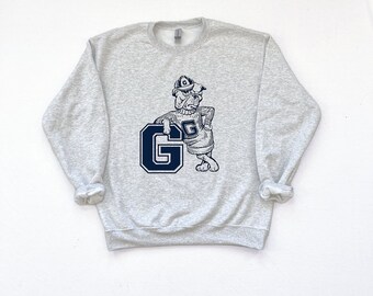 Gonzaga Retro // College Style Sweatshirt