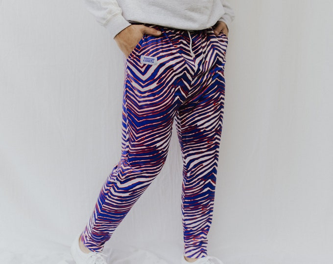 Vintage 1990's Zubaz Pants / Made in Canada / Rare Vintage Etsy