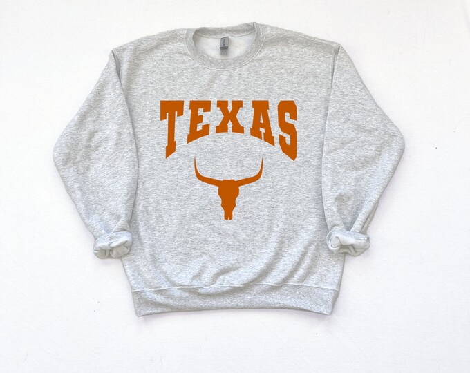 Texas // College Style Sweatshirt