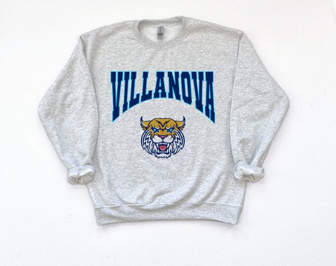 Villanova Sweatshirt, College Style Sweatshirt