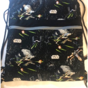 Star Wars 18&quot; x 20&quot; Backpack w/ Front Zipper Pocket