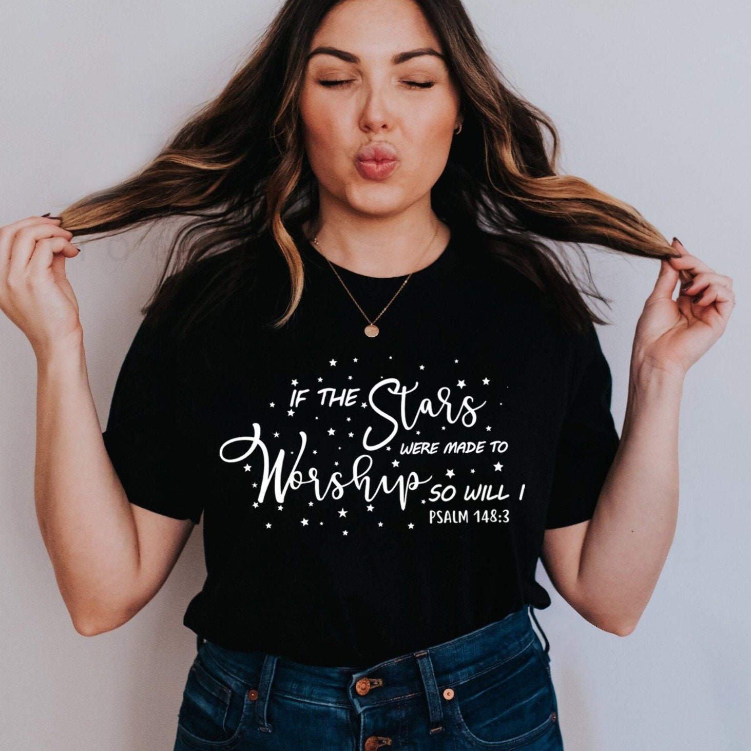 If the Stars Were Made to Worship Christian T Shirt - Etsy