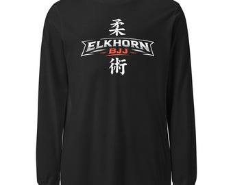 Adult Elkhorn BJJ Long Sleeve Tee