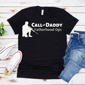 Call of Daddy Fatherhood Ops Tshirt | Father&#39;s Day | Gift for Dad | Gamer Dad |Military Dad, Gamer Nerd, Video Games