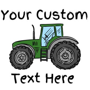 Camiseta de tractor para niños pequeños La vida es mejor en el tractor de papá / Linda camiseta de revelación de embarazo / Camiseta de granja personalizada para niños imagen 3