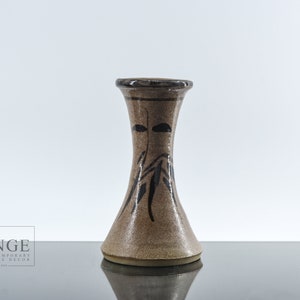 Jeremy Leach & Robert Tinnyunt Studio Keramikvase, Handgetöpferte Keramikvase.