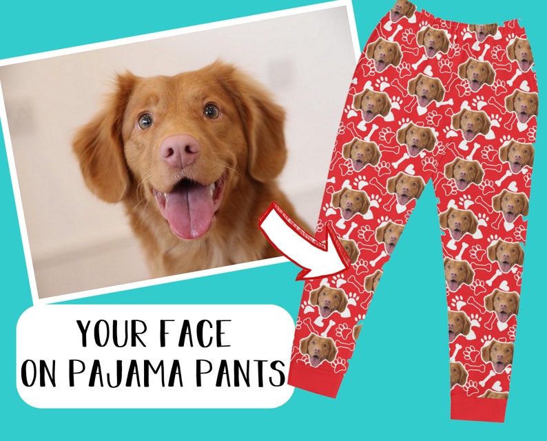 Custom Pajama Pants With Pet Picture