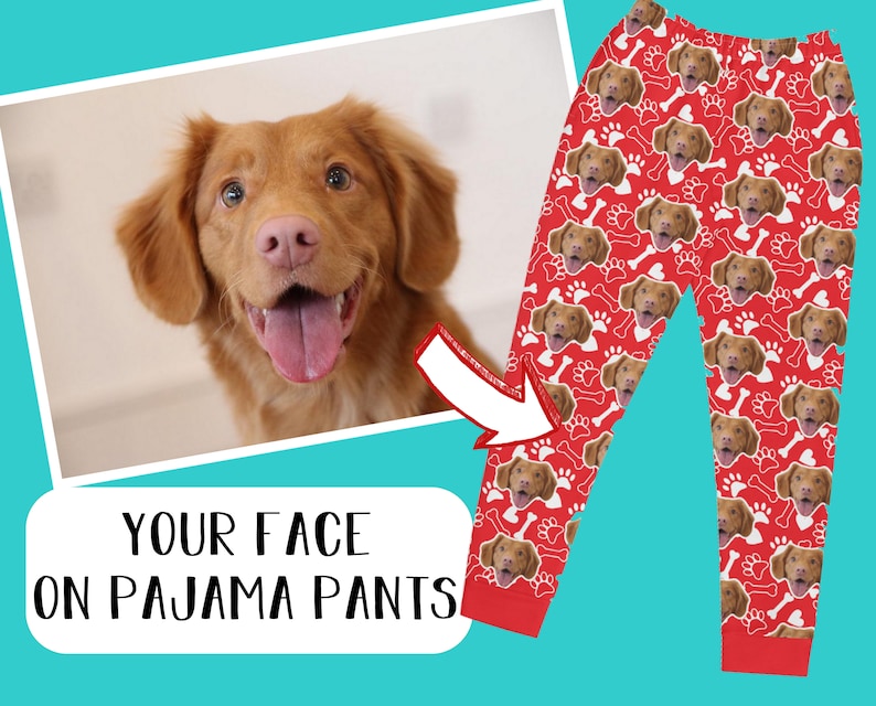 Custom Pajama Pants With Pet Picture