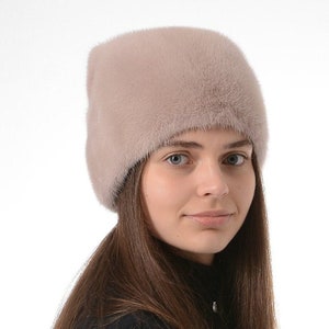 Russian Fur Hat - Mink Hat &quot;Kubanka&quot;
