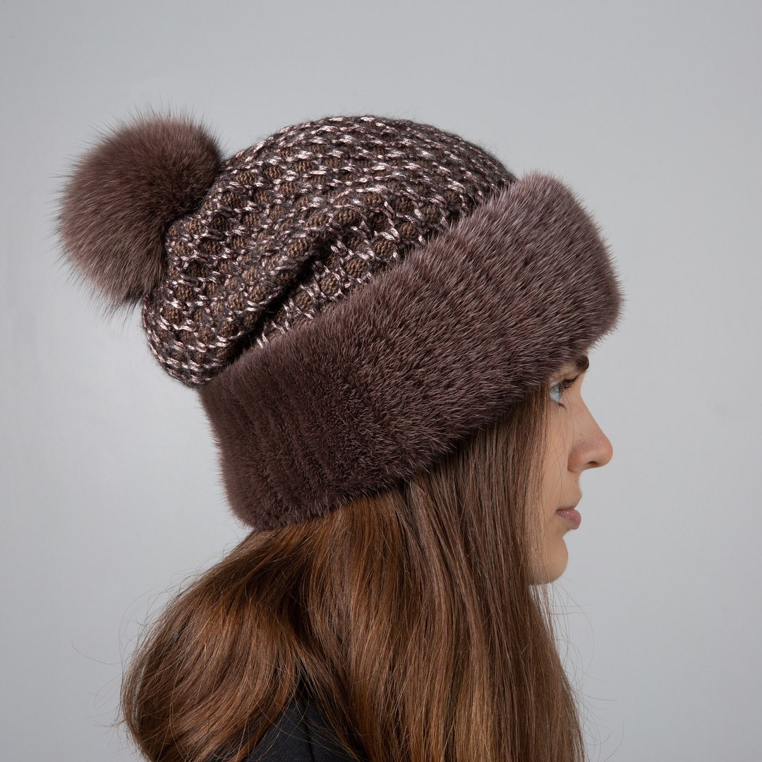 Pl Size Women Warm Knitted Thermal Lined Winter Hat | SHEIN A