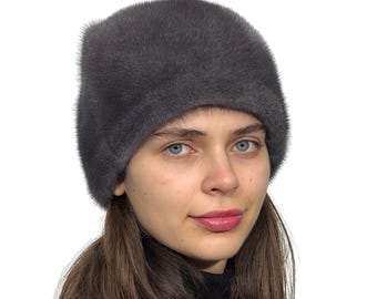 Adolfo II Genuine Rabbit Fur Hat vintage 1960s Adolfo II fur hat — Inherited main image 4