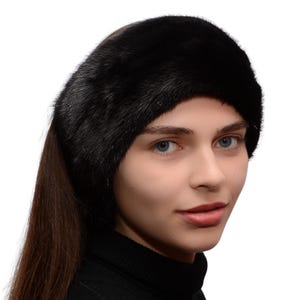 Fur Headband - Mink Headband - Fur Accessory