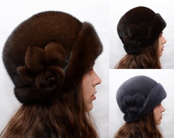 Womens Fur Hat - Etsy Australia