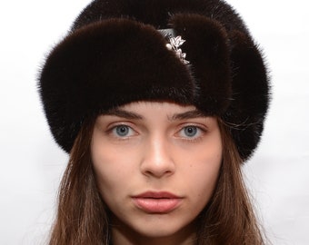 Babushka Hat Fur | Etsy