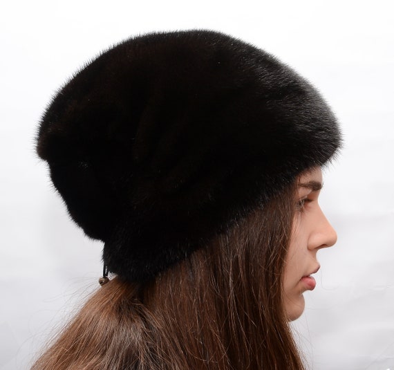 Winter Fur Hat Winter Mink Hat Hat Made 