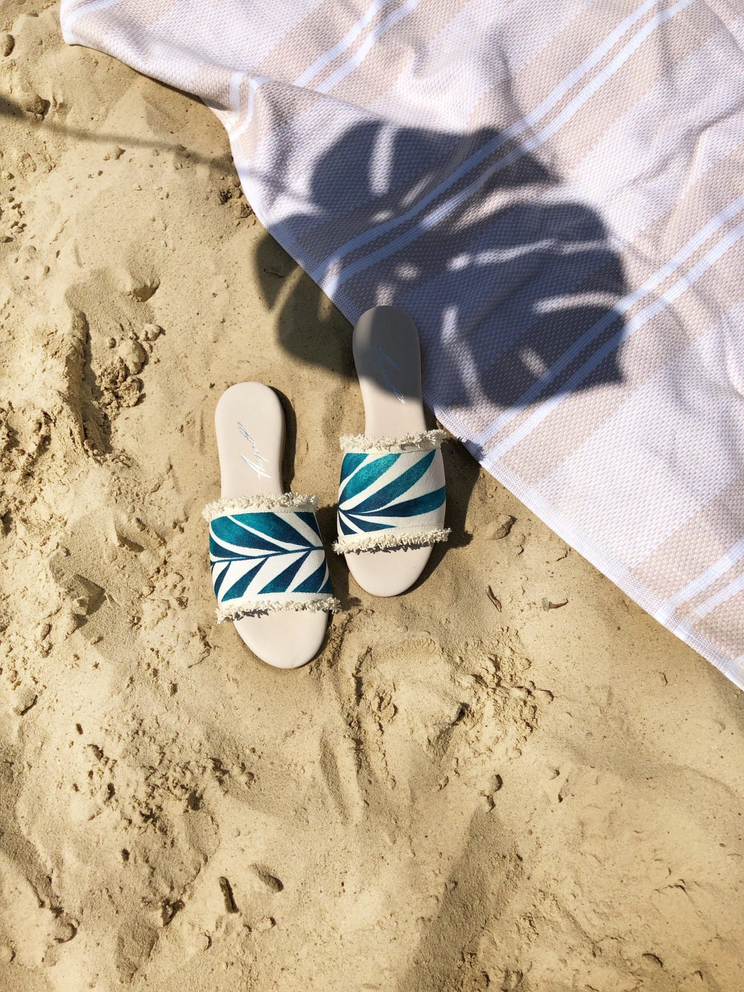 Spring/summer Slides Summer Slides, Soft Women Slides, Vacation Slides - Etsy